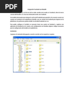 Integración Facebook con Moodle - Jonatan Rivera C.
