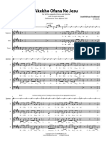 Akekho Ofana No Jesu - SATB by Traditional Arr Andrew ST Hilaire