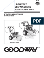 Instrucciones Mantenimiento GPW-3000