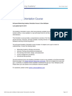 Academy Orientation Course PDF