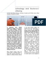 Digital Technology and Seafarers Mental Wellbeing