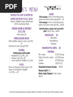 Bread Ahead Bakery Menu and Prices | PDF | Cakes | Western Cuisine