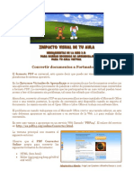 Convertir A Formato PDF