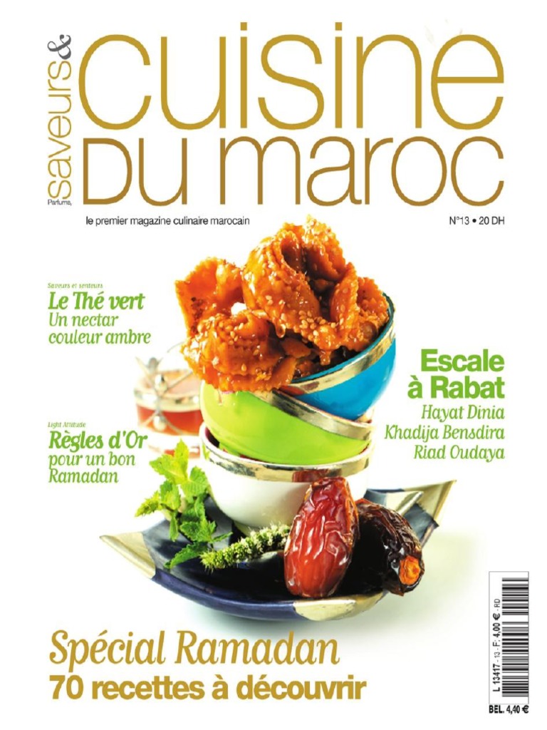 100 Recettes Inratables Monsieur Cuisine Light Pdf MAGAZINE Saveurs Et Cuisine Du Maroc - N13 2007 Special Ramadan | PDF |  Cuisine marocaine | Cuisine