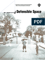 Creating Defensible Space, by Oscar Newman of Institute For Community Design Analysis