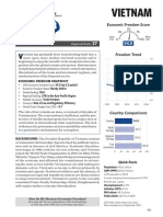 2016 Index of Ecnomic Freedom - Vietman