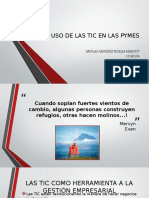 Uso de Las Tic en Las Pymes