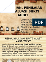 Chapter 9-Pengujian Penilaian Dan Evaluasi Bukti Audit