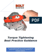 Torque Tightening Best Practice Guidance Online Training Brochure