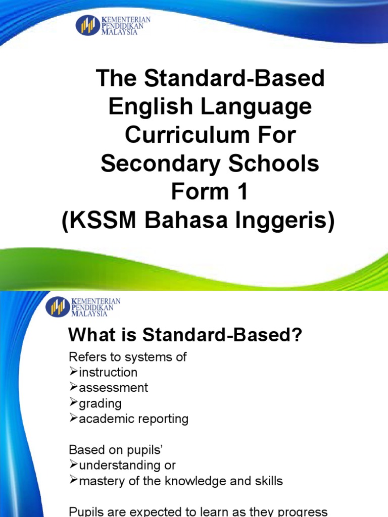 KSSM Bahasa Inggeris Form 1 Deck 9 May 2016.EJAG  Verb  Grammatical Tense