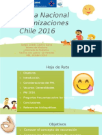 Programa Nacional de Inmunizaciones Chile 2016.pptx