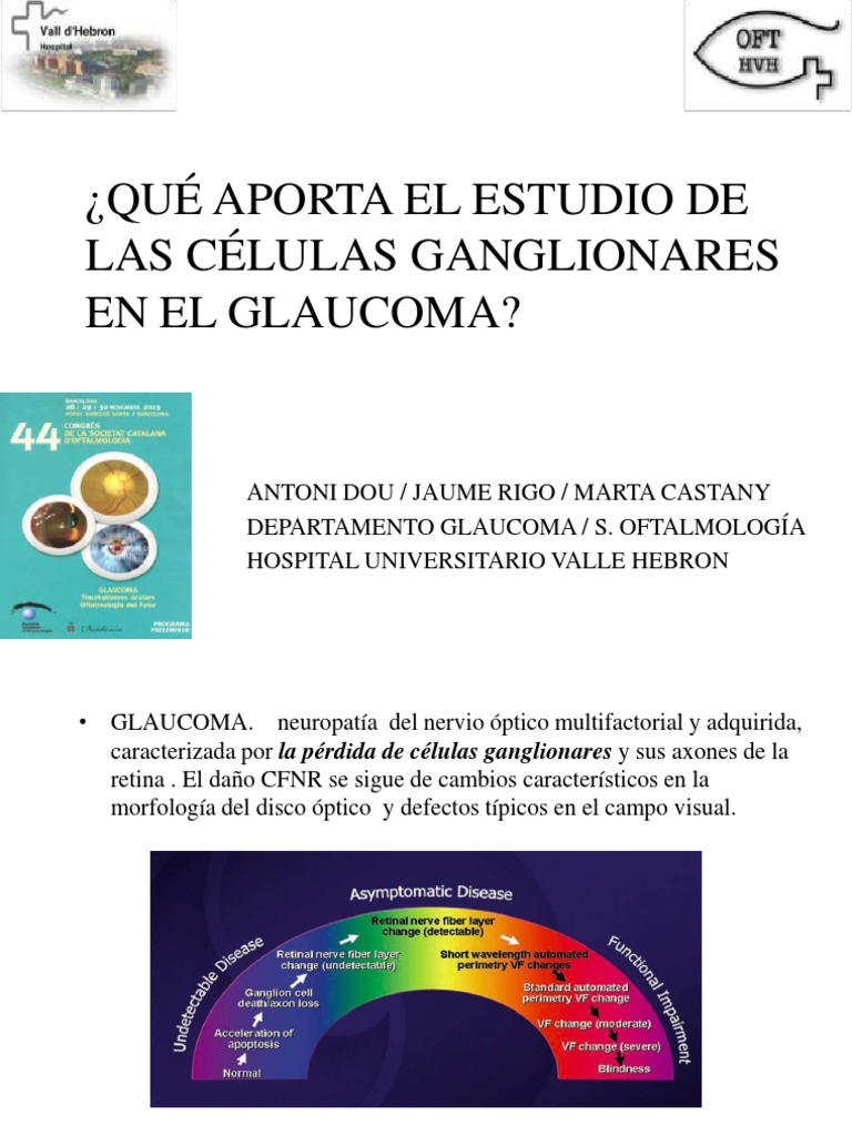 Glaucoma CFNR y CCG PDF | PDF | Ojo | Sistema visual