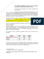 CASO Valoracion Mineria Aurifera (Madre de Dios)