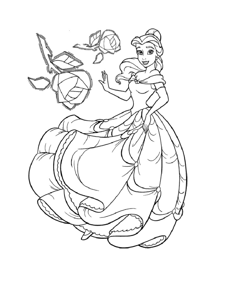 Mewarnai Princess | PDF
