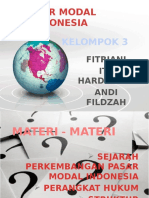 PPT Sejarah Perkembangan Pasar Modal Di Indonesia