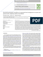 Household Participation and Effects of Community Forest Management on Income and Poverty