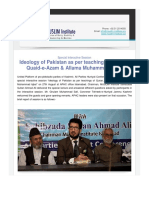Newsletter Lecture Ideology of Pakistan3962