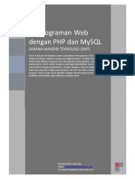 Pemrograman Web Dengan PHP MySQL