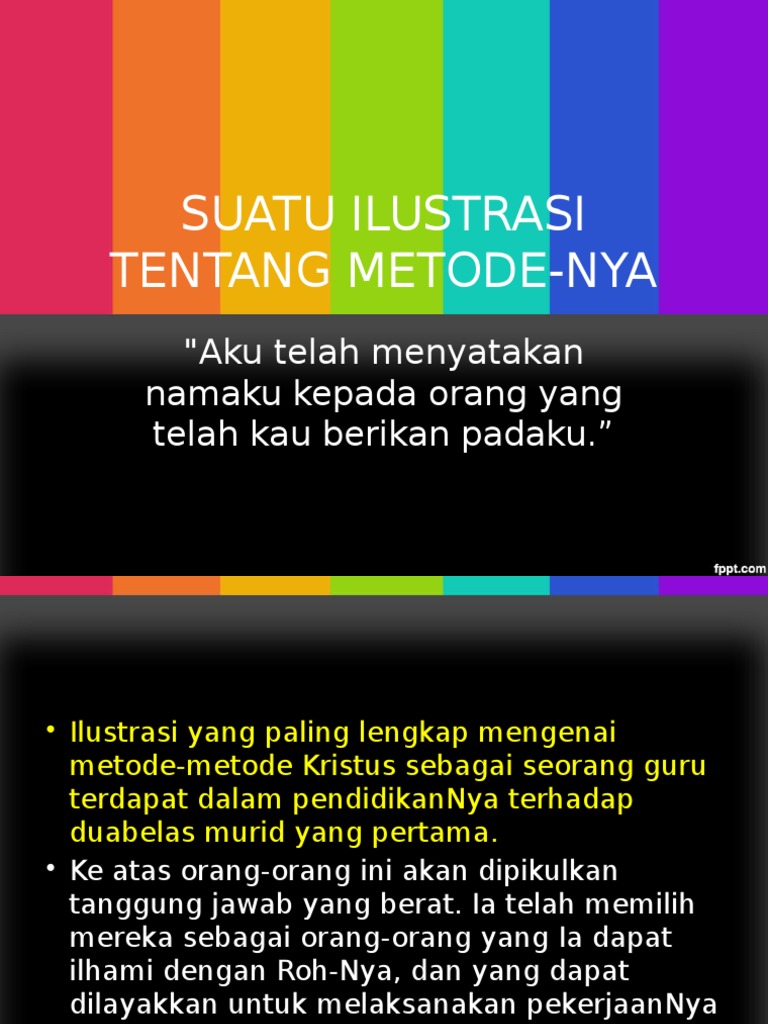 Bab 9 Suatu Ilustrasi Tentang Metodanyapptx