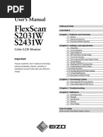 Eizo Flexscan s2031w