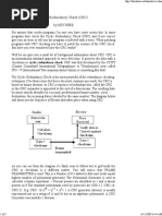 Cyclic Redundancy Check (CRC)