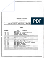 QA Management & Work Procedures for PSV Projects