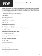 Percakapan Bahasa Arab Tentang Bandara ف ي ال م ط ار Pdf