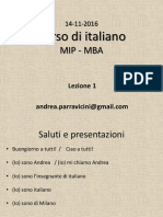 Italian course