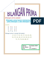 Bilangan Prima Adalah