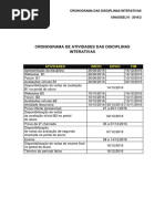 CRONOGRAMADEATIVIDADESDASDISCIPLINASINTERATIVAS2016.2_20160824183618