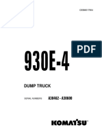Komatsu Truck 930-4 Shop Manual CEBM017904