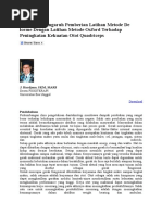 Download Perbedaan Pengaruh Pemberian Latihan Metode De lorme Dengan Latihan Metode Oxford Terhadap Peningkatan Kekuatan Otot Quadricepsdocx by AriskaCheche SN332258174 doc pdf