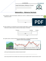 Matemática - Números Decimais