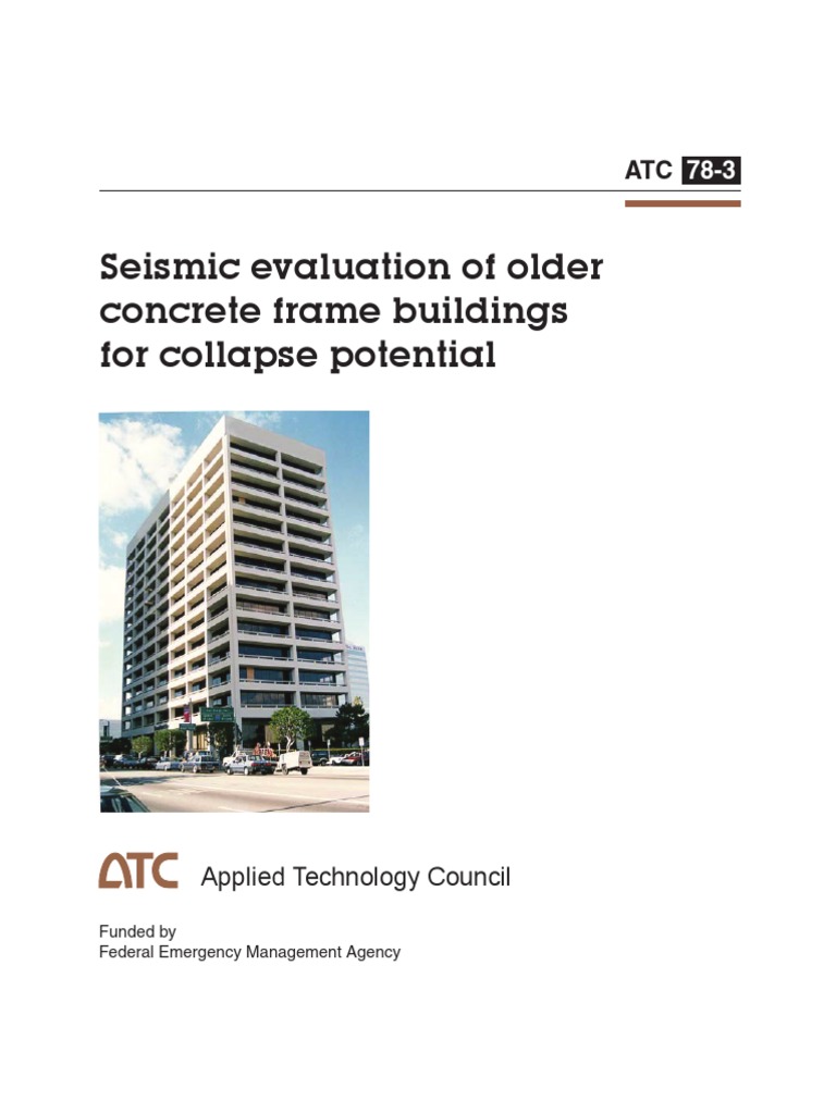 Seismic Evaluation of Concrete Frames | PDF | Emergency Management ...