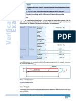 0020 - Plastic Bending With Different Plastic Strengths: Description