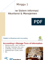 Overview Sistem Informasi Akuntansi & Manajemen Minggu 1