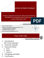 Agricultural Terms in Indo-Iranian PDF