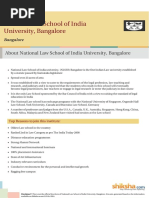 National Law School of India University Bangalore