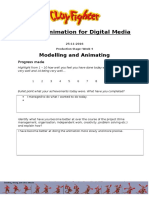 animation production evaluation form week 4