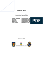 Informe Final de Comisión Científica Por Marea Roja en Los Lagos