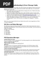 Micros Troubleshooting and Error Message Guide