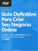 Guia Definitivo Para Criar Um Negocio Online Do Zero