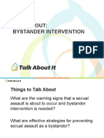 Bystander Intervention PPT TAI