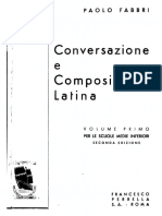Fabbri - Conversazione e Composizione Latina 1 PDF