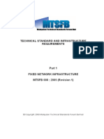 MTSFB TSIR Part 1 Fixed Network Infrastructure Final 30072008