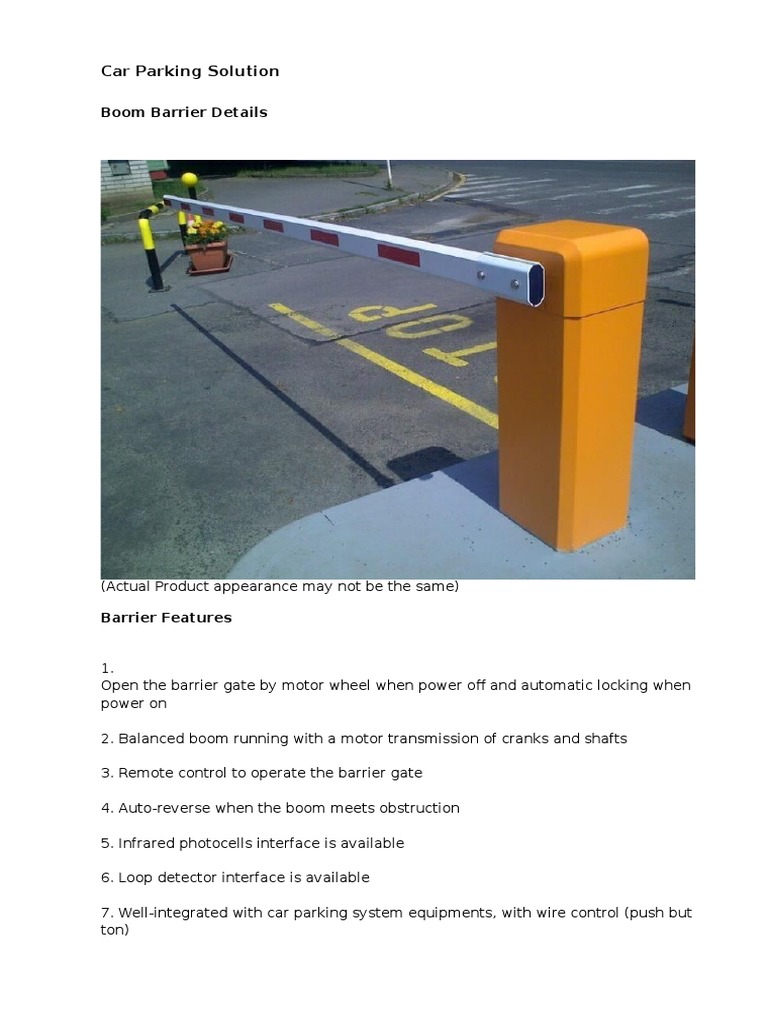 Car Parking Solution | PDF | Computers | Technology & Engineering