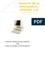 Historia de La Informática, Internet y El Interior Del