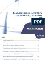 Resultados Pesquisa Dia Mundial Consumidor 2016