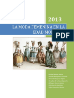 La Moda Femenina en La Edad Moderna PDF