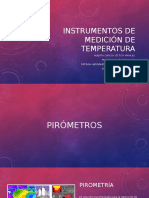 Instrumentos de Medición de Temperatura